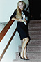 1977 Miss Marin pic of blond on stairs